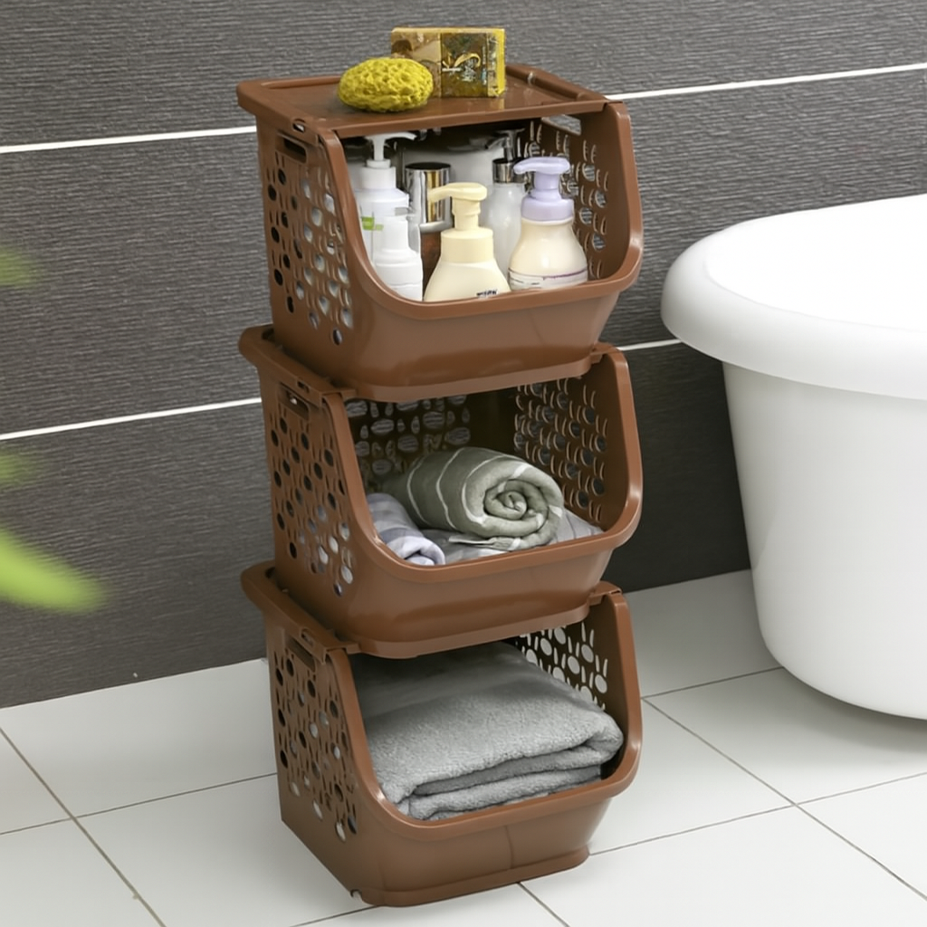 NeatNest Stackable Storage Baskets